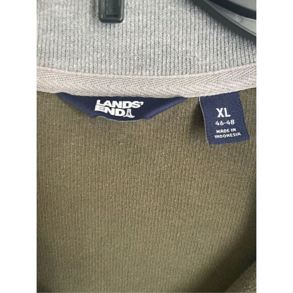 ❤️Land’s  End Men’s 1/4 Zip Pullover - Picture 2 of 4
